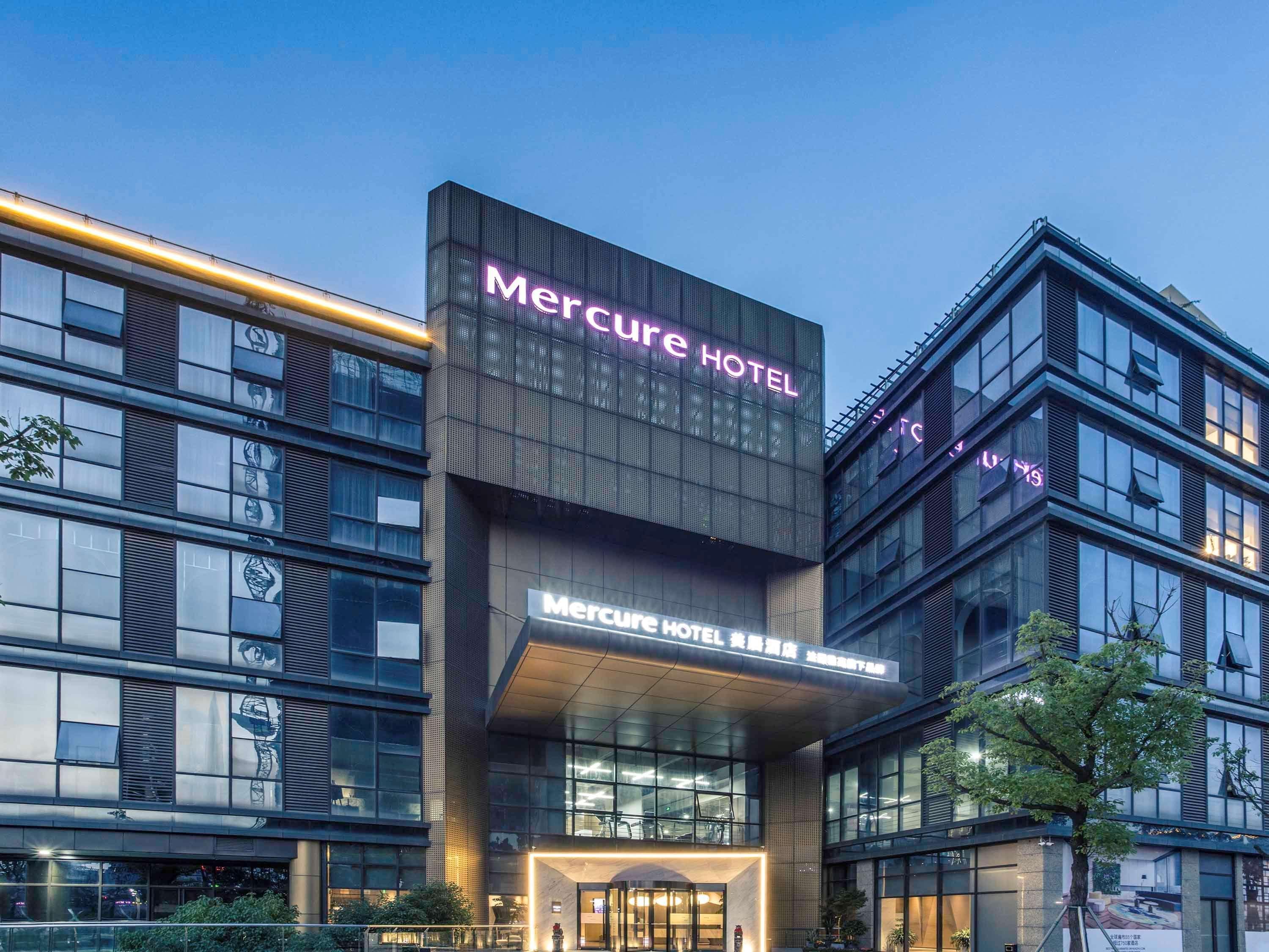 Mercure Suzhou Downtown Bagian luar foto