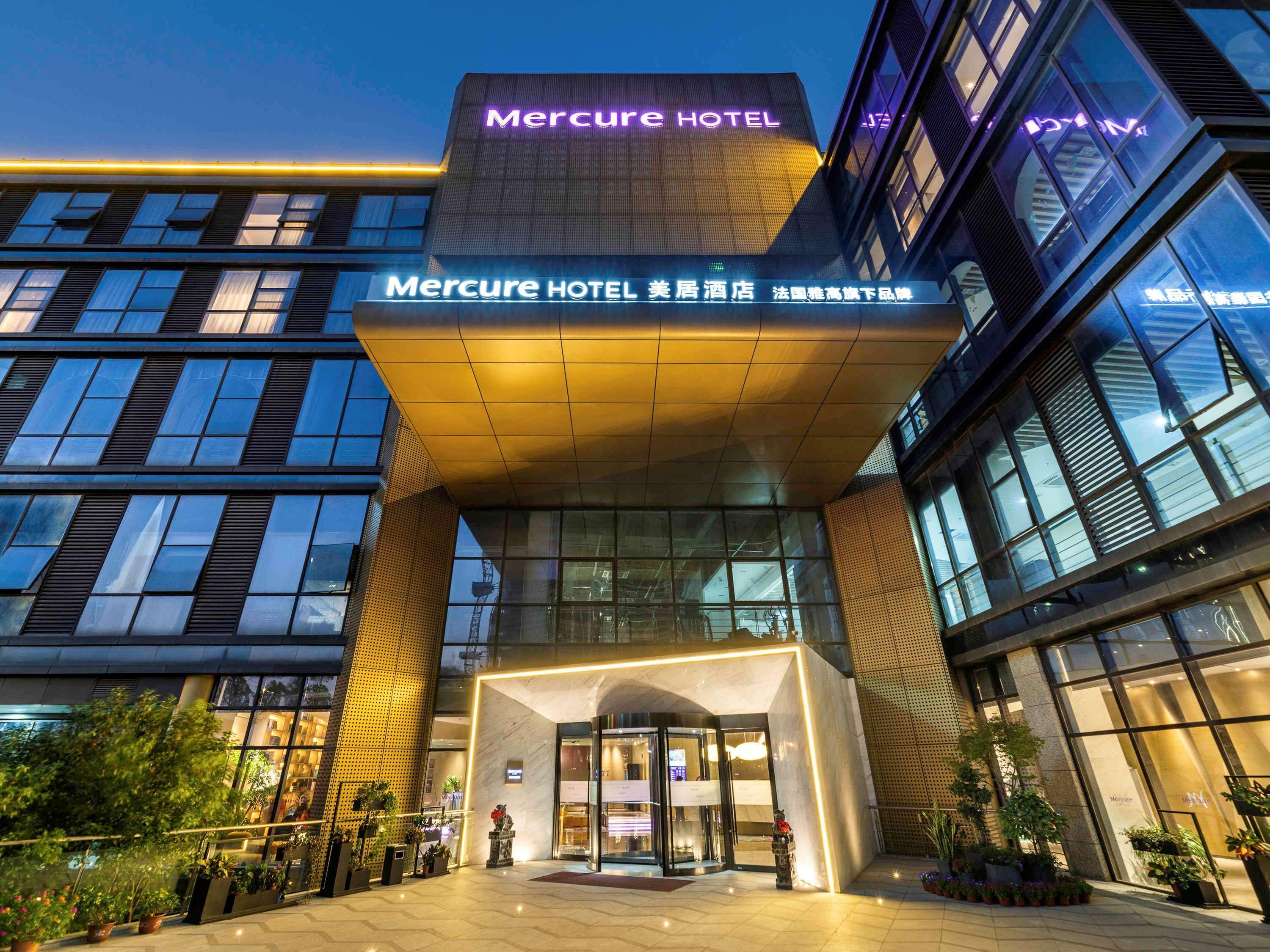 Mercure Suzhou Downtown Bagian luar foto